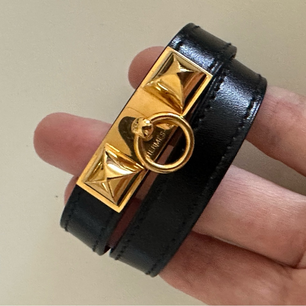 Hermes Rivale double tour bracelet